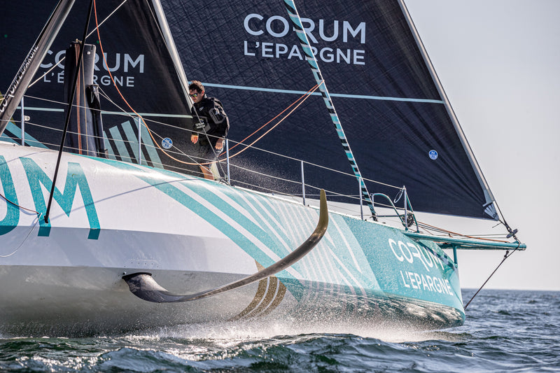nicolas troussel preparing for the vendee globe race
