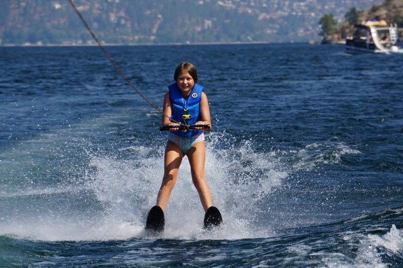 Girl participating in tow sports