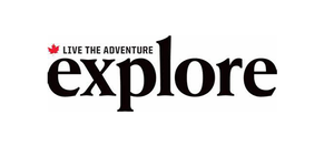 Explore Magazine testimonial by Alison Hodgins praising the Mustang Survival MIT 100 Convertible PFD for slim front-entry design and freedom of movement.