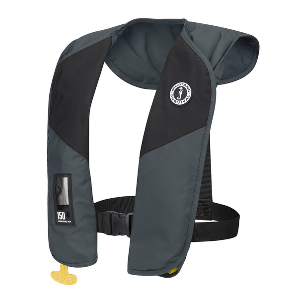 MD2020 MIT 150 Convertible A/M Inflatable PFD Admiral Gray