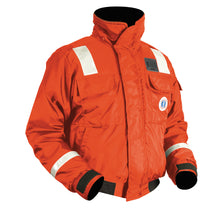 MJ6214T1 Classic Flotation Bomber Jacket with Reflective Tape Orange