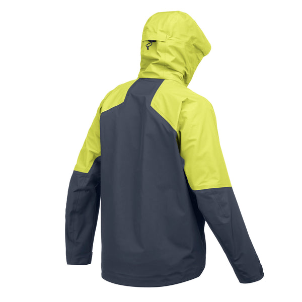 MJ1100 Men's Taku Essential Waterproof Jacket Admiral - Mahi Yellow