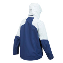 MJ1300 Men's Taku Elite Waterproof Jacket Pebble Grey-Neptune Navy