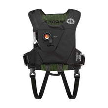 MD6284 EP 38 Ocean Racing Hydrostatic Inflatable Vest Black-Fluorescent Yellow Green