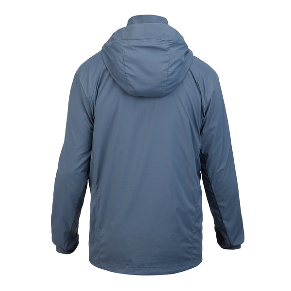 MJ1800 Men's Ventus Hooded Windshell Admiral Gray