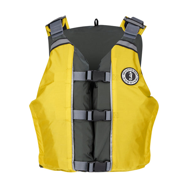 MV411102 APF Foam Vest Yellow-Grey