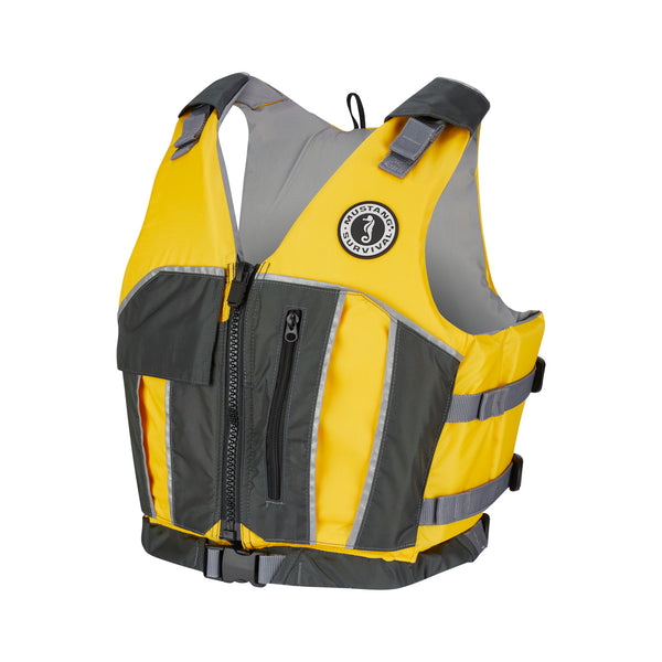 MV702002 Reflex Foam Vest Yellow-Grey