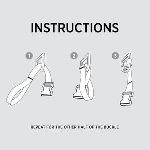 MACRS2 Leg Strap Set 2.0 Gray