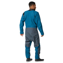 MSD100 Men's Quadra Dry Suit Ocean Blue-Admiral Grey