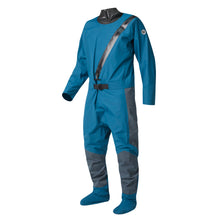 MSD100 Men's Quadra Dry Suit Ocean Blue-Admiral Grey