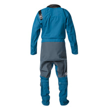 MSD100 Men's Quadra Dry Suit Ocean Blue-Admiral Grey