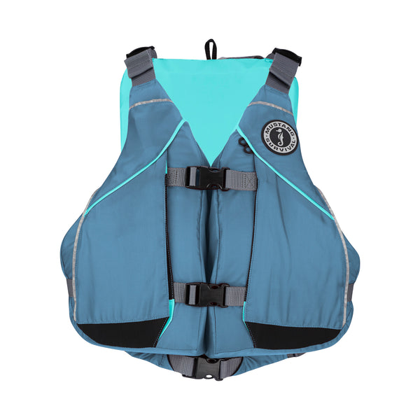 MV807MMS Women's Moxie Foam Vest Slate-Aqua