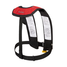MD318402 HIT Hydrostatic Inflatable PFD with Sailing Harness Red-Black
