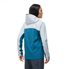 MJ2950 Women's Callan Waterproof Jacket Mid Grey - Ocean Blue