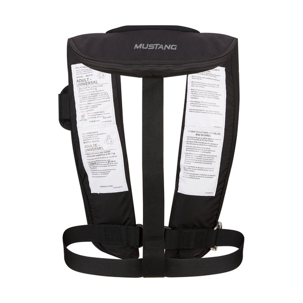 MD318302 HIT Hydrostatic Inflatable PFD Black