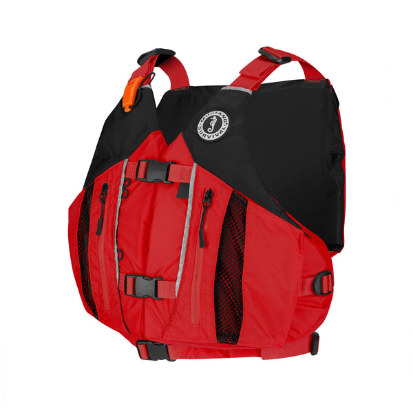 MV807NMS Solaris Foam Vest Red-Black