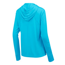 MT1050 Women's Adelphi UV Hooded L/S Bluefin