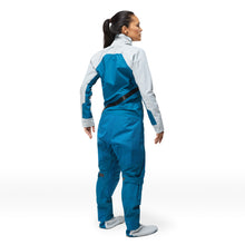 MSD251 Women's Helix Latex Gasket Dry Suit Ocean Blue - Mid Grey
